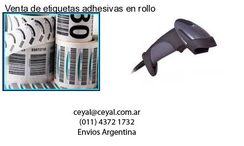 Venta de etiquetas adhesivas en rollo