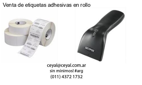 Venta de etiquetas adhesivas en rollo