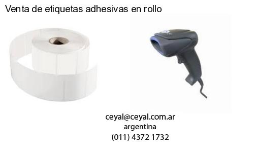 Venta de etiquetas adhesivas en rollo