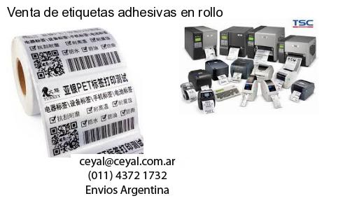 Venta de etiquetas adhesivas en rollo