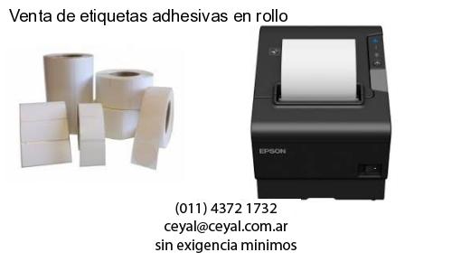Venta de etiquetas adhesivas en rollo
