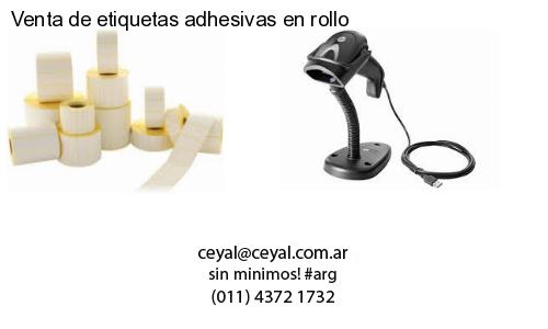 Venta de etiquetas adhesivas en rollo