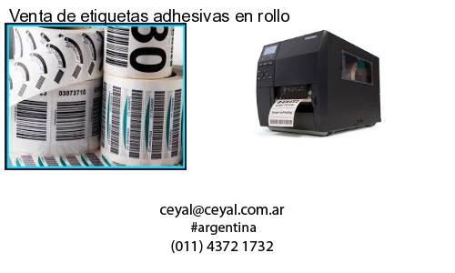 Venta de etiquetas adhesivas en rollo