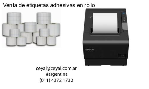 Venta de etiquetas adhesivas en rollo