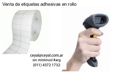 Venta de etiquetas adhesivas en rollo