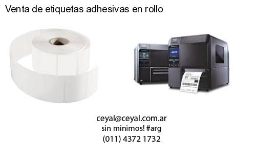 Venta de etiquetas adhesivas en rollo