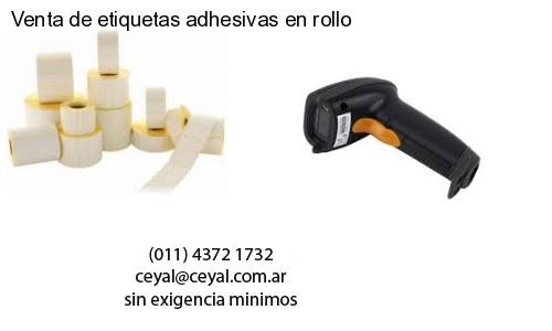 Venta de etiquetas adhesivas en rollo