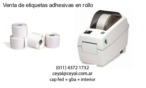 Venta de etiquetas adhesivas en rollo
