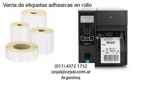 Venta de etiquetas adhesivas en rollo