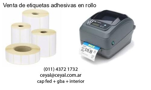 Venta de etiquetas adhesivas en rollo