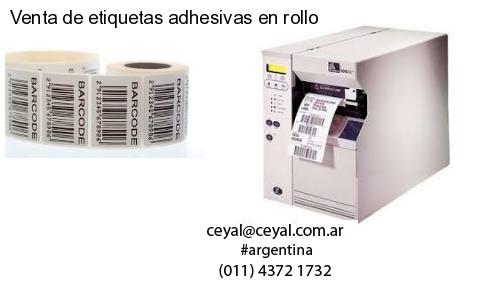Venta de etiquetas adhesivas en rollo