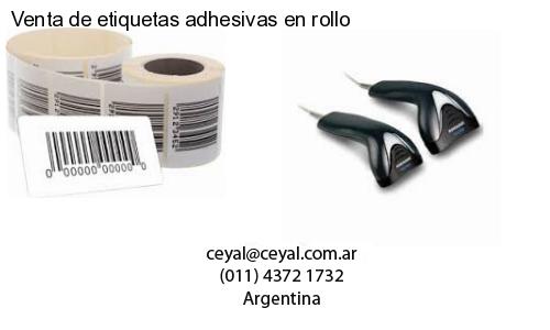 Venta de etiquetas adhesivas en rollo