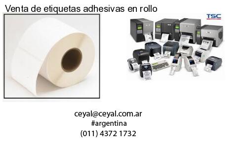 Venta de etiquetas adhesivas en rollo