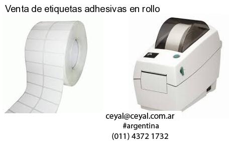 Venta de etiquetas adhesivas en rollo