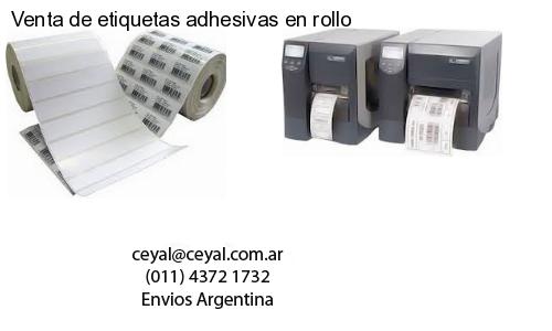 Venta de etiquetas adhesivas en rollo