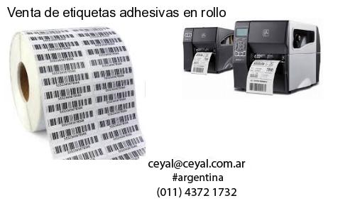 Venta de etiquetas adhesivas en rollo