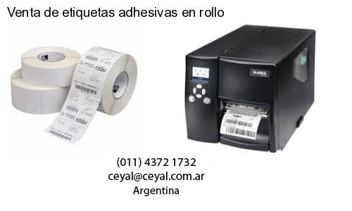 Venta de etiquetas adhesivas en rollo