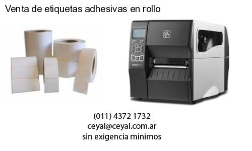 Venta de etiquetas adhesivas en rollo