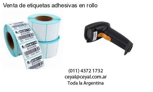 Venta de etiquetas adhesivas en rollo