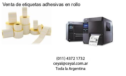 Venta de etiquetas adhesivas en rollo