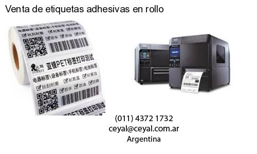 Venta de etiquetas adhesivas en rollo