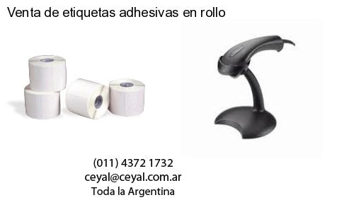 Venta de etiquetas adhesivas en rollo