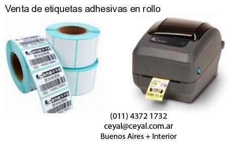 Venta de etiquetas adhesivas en rollo