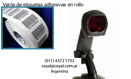 Venta de etiquetas adhesivas en rollo