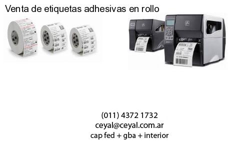 Venta de etiquetas adhesivas en rollo