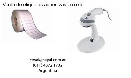 Venta de etiquetas adhesivas en rollo
