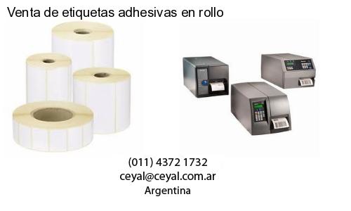 Venta de etiquetas adhesivas en rollo
