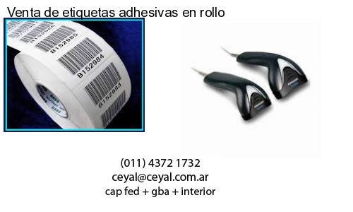 Venta de etiquetas adhesivas en rollo
