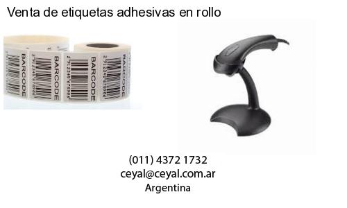 Venta de etiquetas adhesivas en rollo