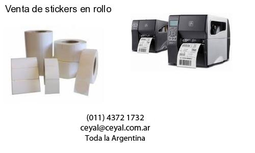 Venta de stickers en rollo