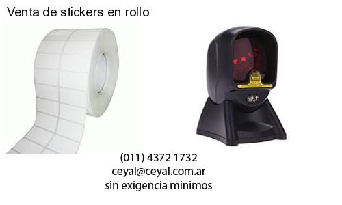 Venta de stickers en rollo