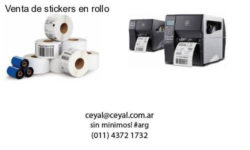 Venta de stickers en rollo
