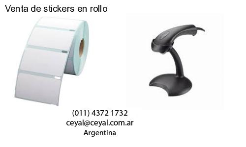 Venta de stickers en rollo