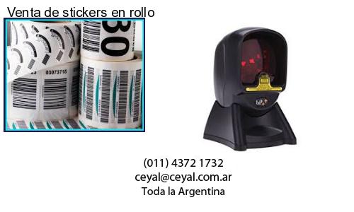 Venta de stickers en rollo