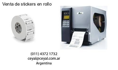 Venta de stickers en rollo