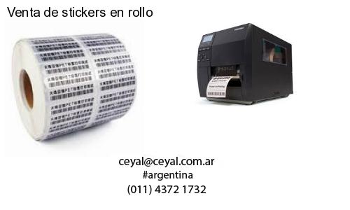 Venta de stickers en rollo
