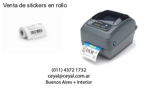 Venta de stickers en rollo