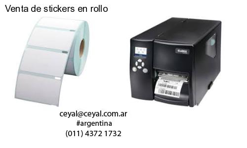 Venta de stickers en rollo