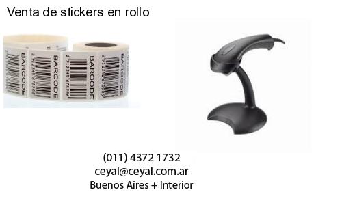 Venta de stickers en rollo