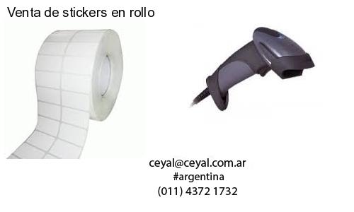 Venta de stickers en rollo