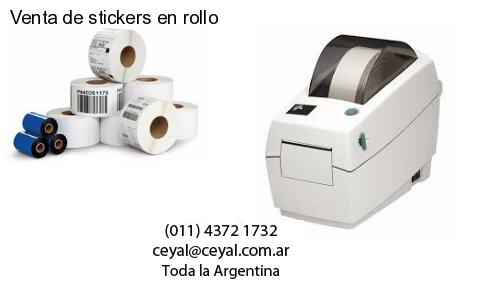 Venta de stickers en rollo