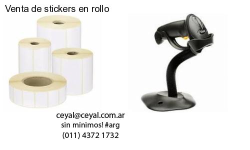 Venta de stickers en rollo