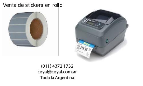 Venta de stickers en rollo