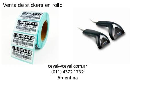Venta de stickers en rollo
