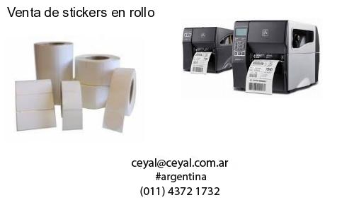 Venta de stickers en rollo