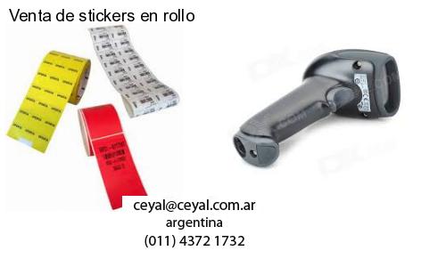 Venta de stickers en rollo